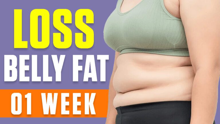 loss belly fat in 1 week