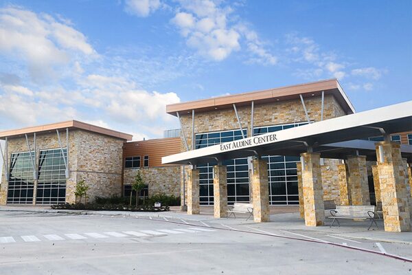 Lone Star College in East Aldine, Texas, on Mandatory Lockdown